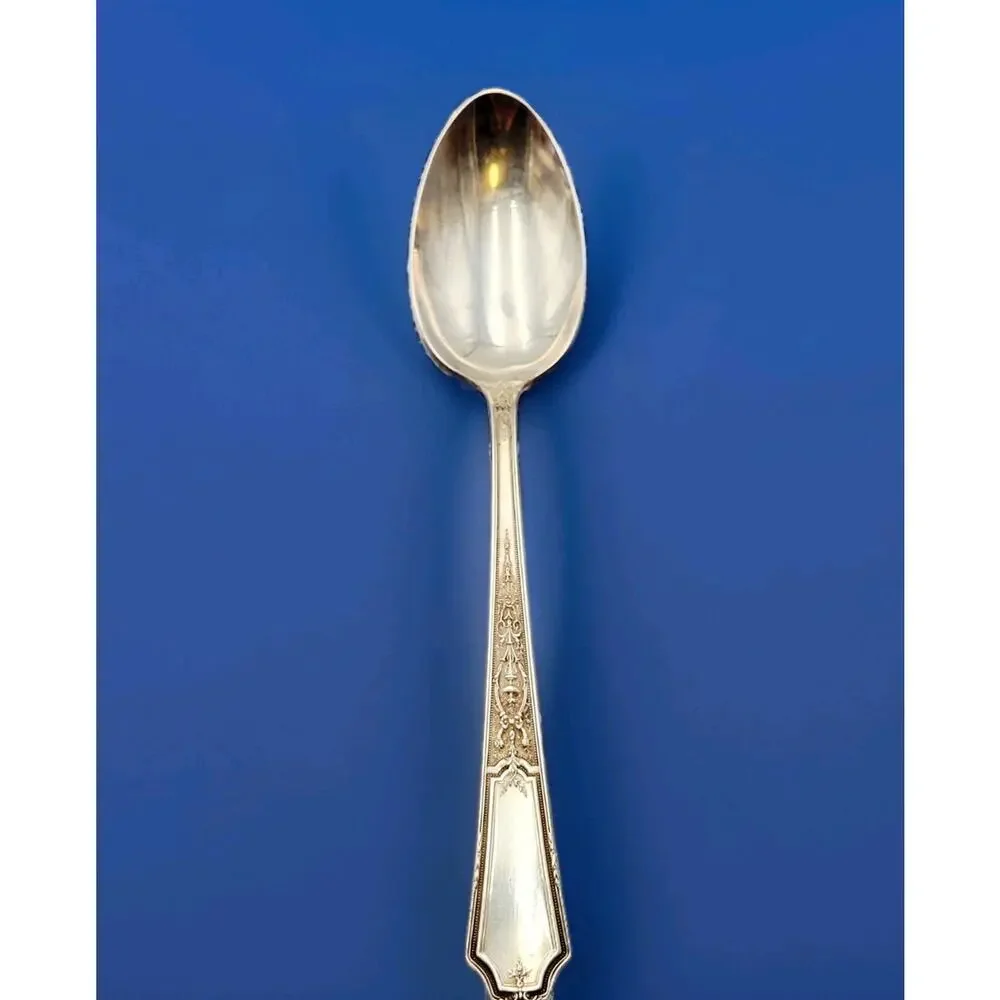 1847 Rogers Bros Ancestral Silverplate Serving Spoon Discontinued